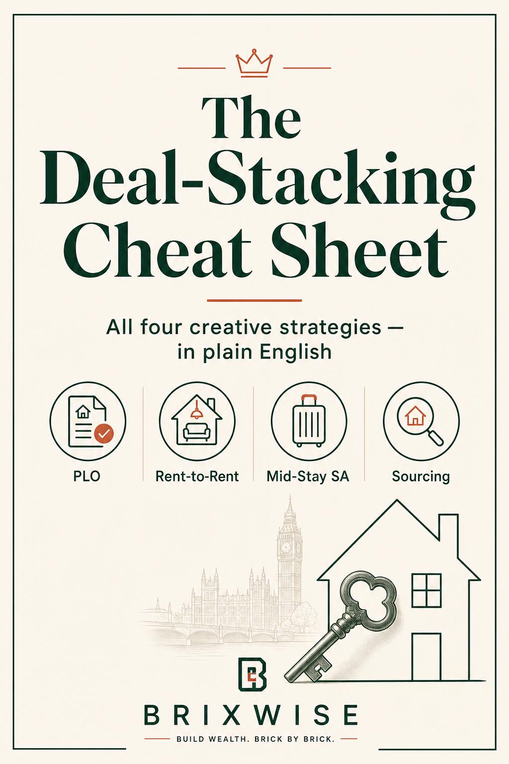 Brixwise Deal-Stacking Cheat Sheet cover